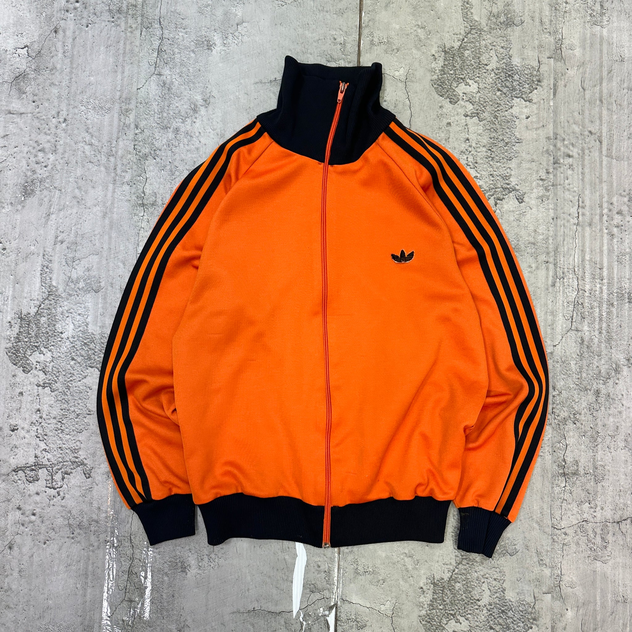 80's adidas bi-color track jacket descente製 – flancesca